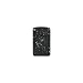 Zl -12 Metallic Windproof Torch Jet Lighter (Black Splash)