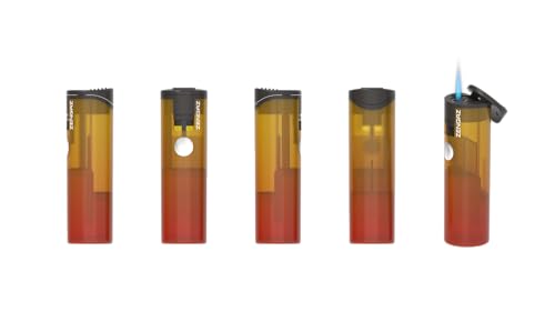 ZL-36 Pillar Jet Flame Lighters – 4 Pack