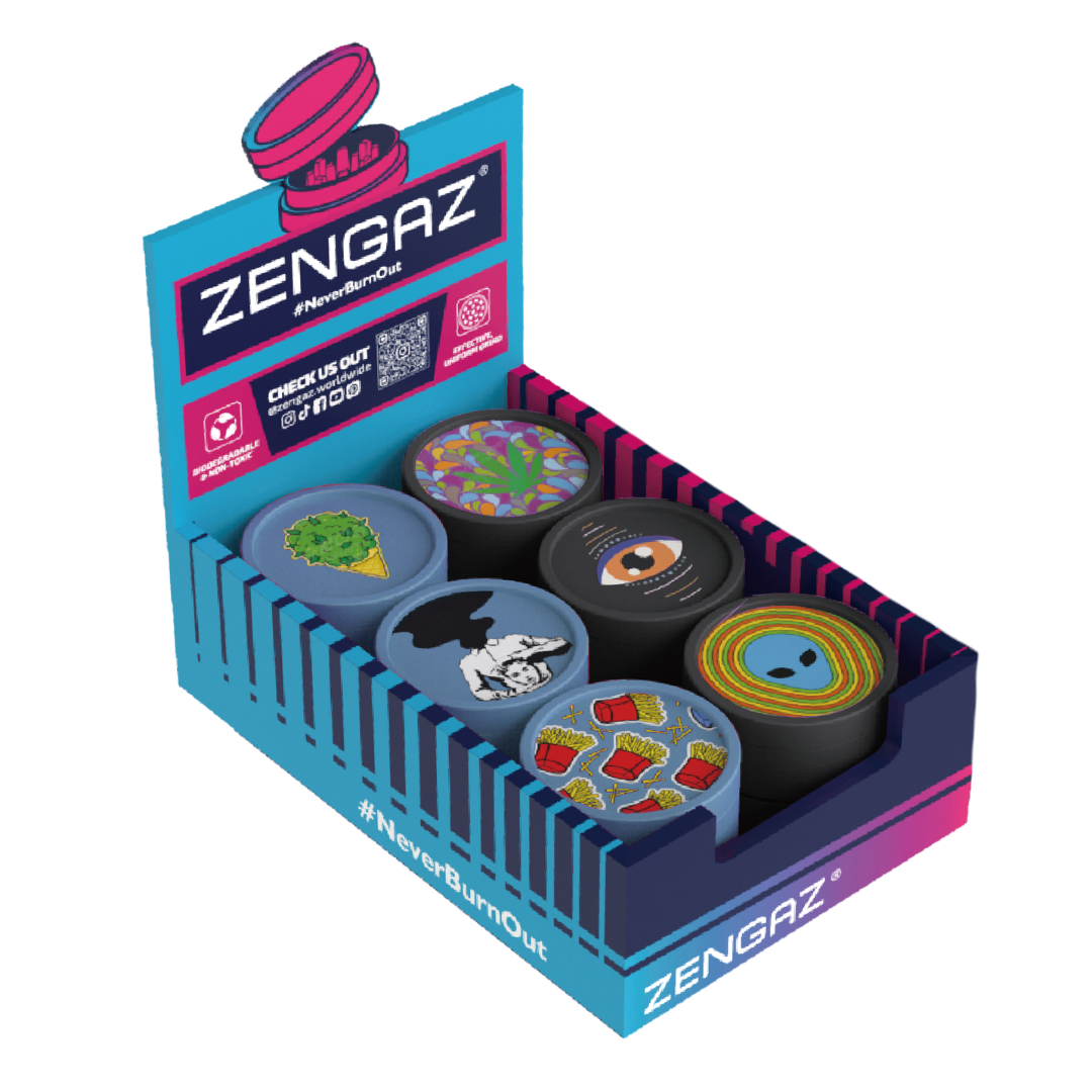 Zengaz Biodegradable Herb Hand Grinders