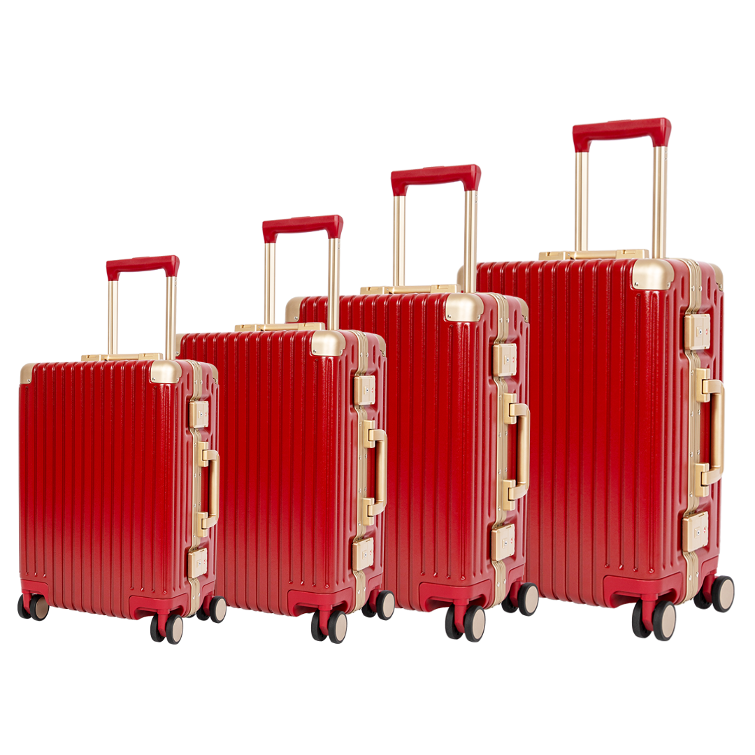 Classic Aluminum Frame Travel Suitcases