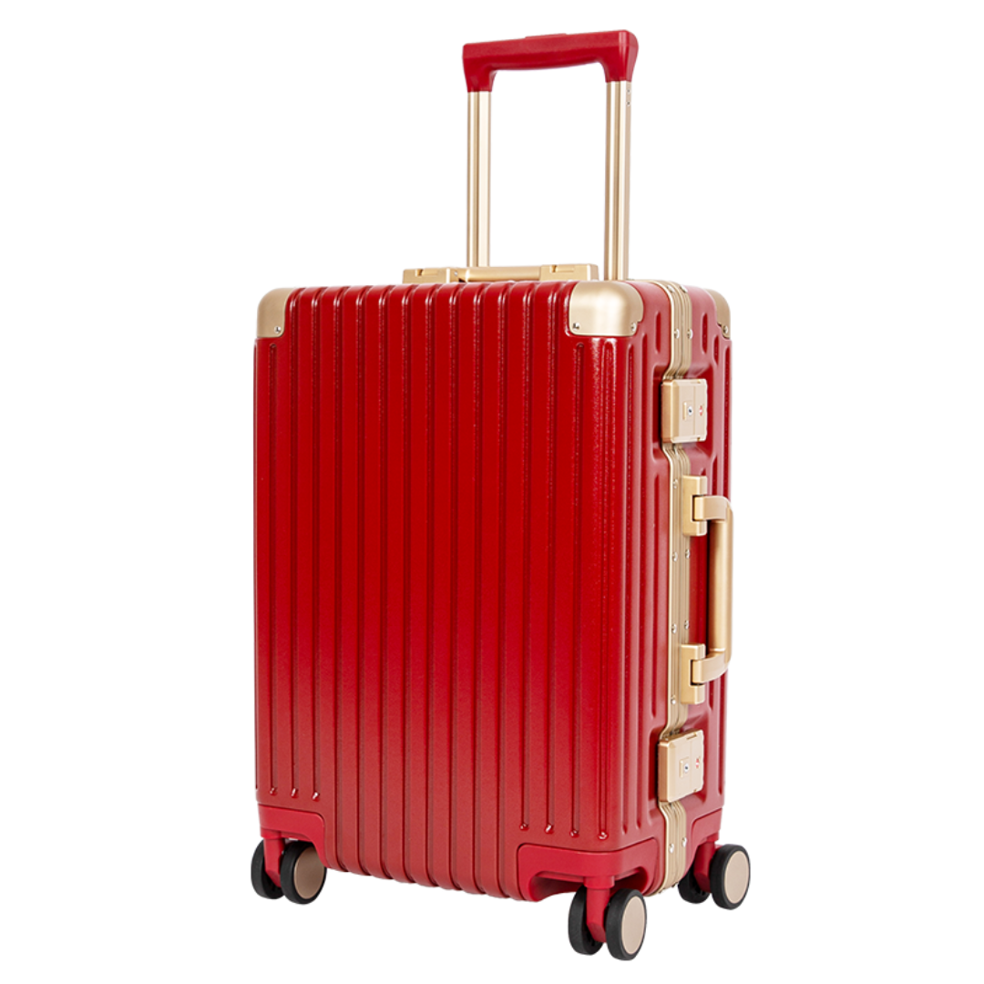 Classic Aluminum Frame Travel Suitcases