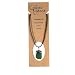 Earth Stone Collection - Polished Crystal Stone Necklace (Aventurine)