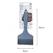 Silicone Flat Basting Brush - 21x9cm (Grey)