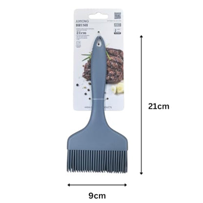 Silicone Flat Basting Brush - 21x9cm (Grey)