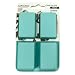 Silicone Chocolate Mold - Mini Rectangles - 12.5×9cm (Blue)