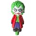 Silicone Rasta Pipe - The Joker (red)