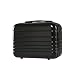 Cosmetic Travel Carry-On Suitcase Black - Large