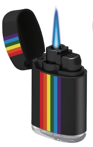 Zengaz ZL 3 Mega Jet Flame Lighter - Black Stripes