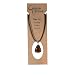 Earth Stone Collection - Polished Crystal Stone Necklace (Tigers eye)