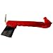 Horse Hoof Pick with Brush (Red)