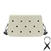 Coco EVA Croc Crossbody Bag – Lightweight Waterproof Shoulder Bag (Beige)