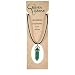 Earth Stone Collection - Bullet Crystal Stone Necklace (aventurine)