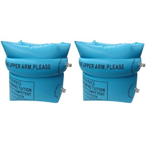 Swimming Inflatable Floating Arm Bands - 10 Pack - Blue