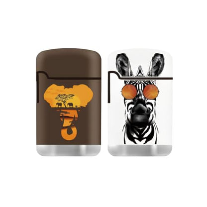ZL3 Zengaz Torch Lighter - African Wildlife - 2 Pack (Combo A)