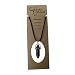 Earth Stone Collection - Bullet Crystal Stone Necklace (Hematite)