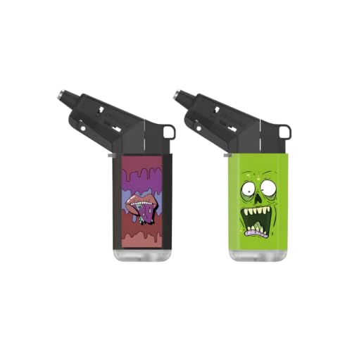 ZL19 Mega Jet Flame Lighter - 2 Pack (Combo C)