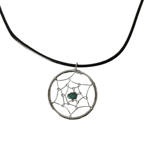 Earth Stone Collection - Dream Catcher Stone Necklace (Opal)