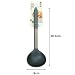 Silicone Soup Ladle - 30.5x9cm (Grey)