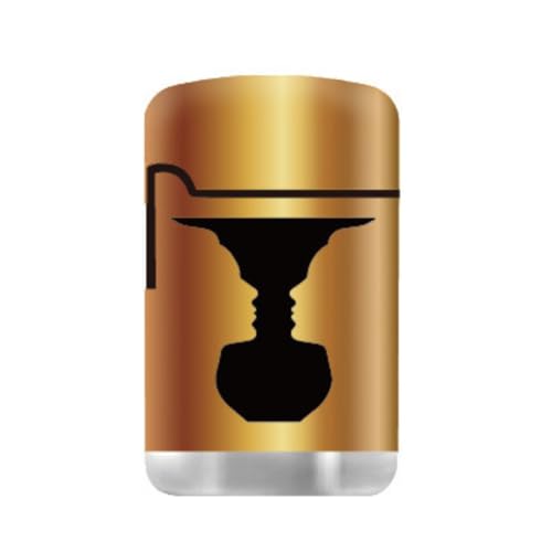 ZL3 Torch Lighter - Face Vase - Gold