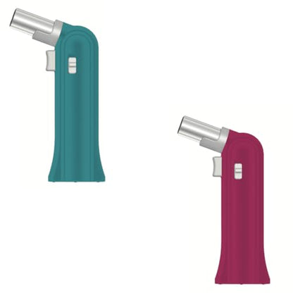 2 Pack ZT-88 Torch Jet Brulee Burner Lighter -Pink and Light Blue