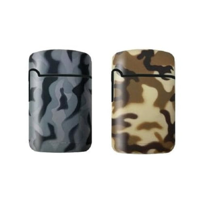 Zengaz ZL 3 Mega Jet Flame Lighter - Army Grey Brown 2Pack