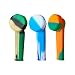 Mini Silicone Pipe With Lid - 3 Pack - Combo A