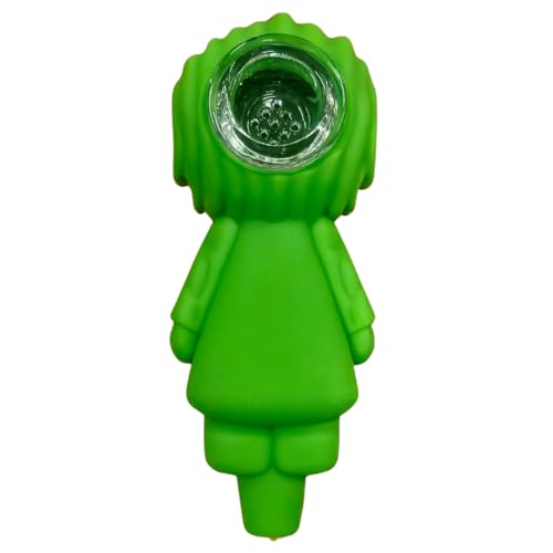 Silicone Rasta Pipe - The Joker (Purple)