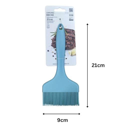 Silicone Flat Basting Brush - 21x9cm (Blue)