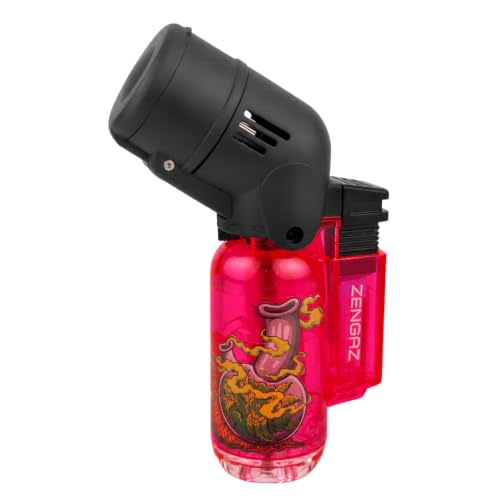ZL-17 Angle Double Jet Torch Lighter – 2 Pack (Pink)