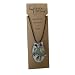 Earth Stone Collection - Owl Crystal Stone Necklace (Aventurine)
