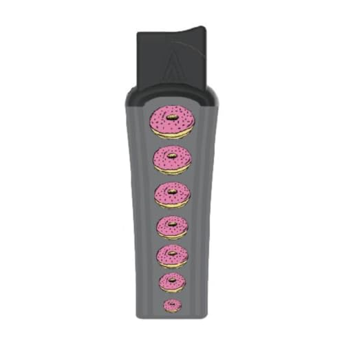 Zl-7 Slim Windproof Torch Jet Lighter (Donuts)