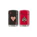 ZL 3 Mega Jet Flame Lighter Aces Black&Red- Heart&Spade - 2Pack