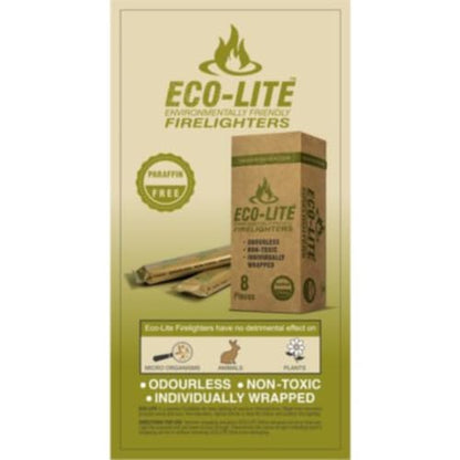 Debest Environmentally Friendly Firelighters - 8 Piece - 6 Pack