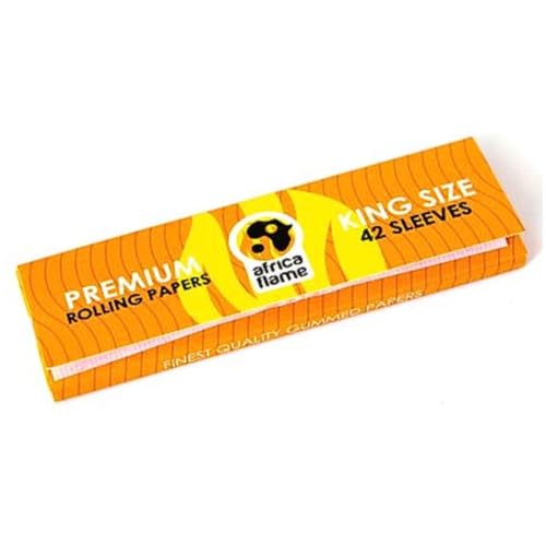 Africa Flame Rolling Paper King Size - 50 pcs (booklets)
