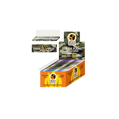 Africa Flame Rolling Paper King Size 50's