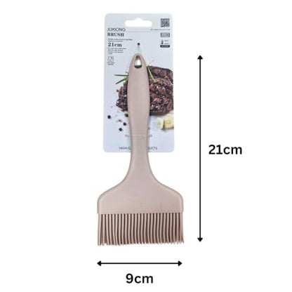 Silicone Flat Basting Brush - 21x9cm (Pink)