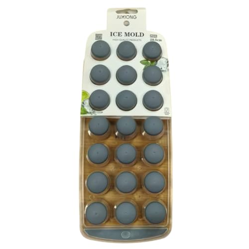 Silicone Ice Mold - Small Circles - 29.5×12cm (Grey)