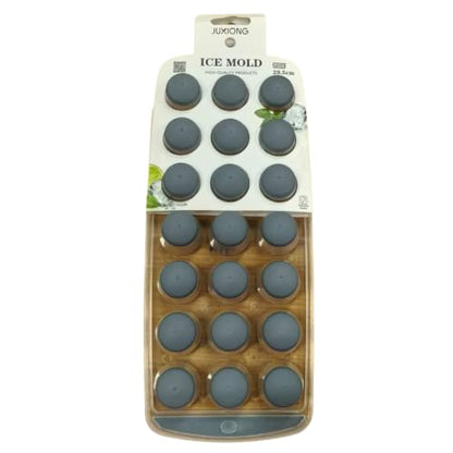 Silicone Ice Mold - Small Circles - 29.5×12cm (Grey)