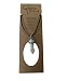 Earth Stone Collection - Bullet Crystal Stone Necklace (White Turquoise)