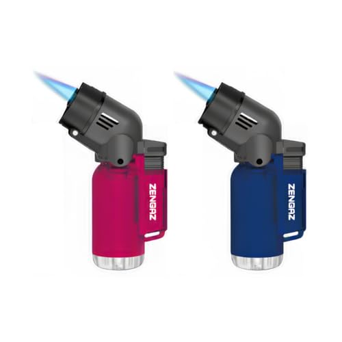 ZL-17 Angle Double Jet Torch Lighter – TC - 2 Pack (combo B)