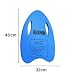 Swimming Combo Set - Kickboard and Inflatable Arm Bands for Beginners - Blue