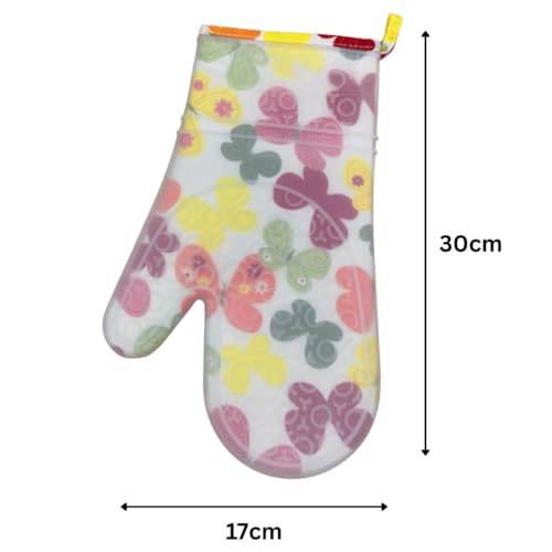 Silicone Oven Glove - Printed - 30x17cm