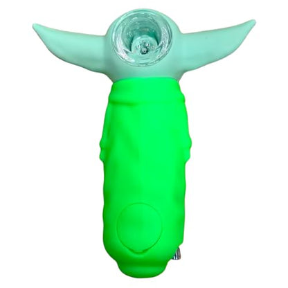 Silicone Rasta Pipe (Green)
