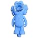 Silicone Rasta Pipe – Elmo (Removable Bowl, 5 Colours) (Blue)