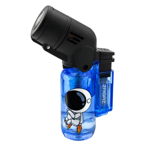 ZL-17 Angle Double Jet Torch Lighter – 2 Pack (Blue)