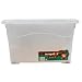 Plastic Storage Box - With Wheels - 30 Litres