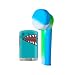 Mini Silicone Pipe With Lid And Zengaz Shark Lighter (Blue)
