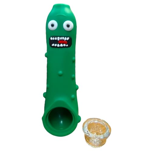 Silicone Rasta Pipe (Green)