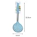 Silicone Slotted Ladle - 32.5x10cm (Blue)