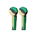 Mini Silicone Pipe With Lid - 2 Pack - Green